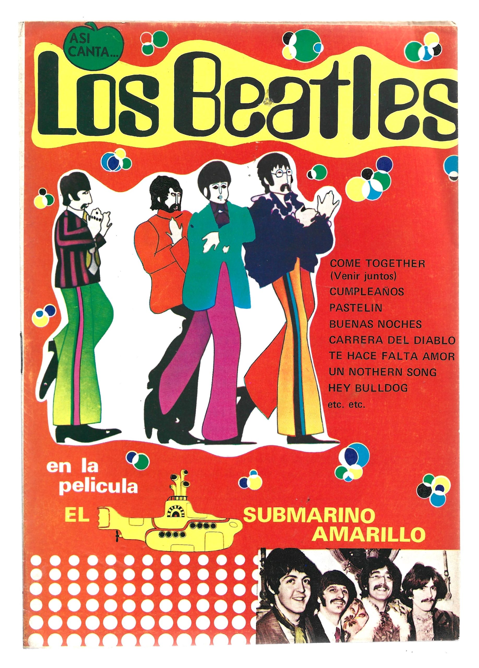 Así canta … Los Beatles en la película el submarino amarillo – Comics  Trinidad – Coleccionismo de comics, albums de cromos, colecciones